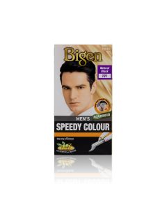 BIGEN 101 MENSPEEDY  NAT BLACK 3PK