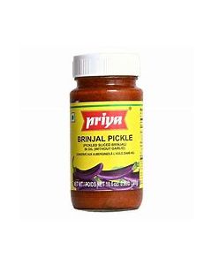 PRIYA BRINJAL PICKLE 12X300GMS