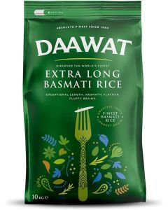 DAAWAT EXTRA LONG RICE 10KG + 10% EXTRA