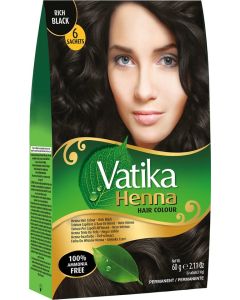 DABUR HAIR COLOUR RICH BLACK 6X10G