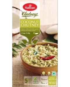 HALDIRAM COCONUT CHUTNEY  5CUPX60GX12