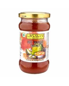 MOTHERS CHUTNEY HOT MANGO 340GX6