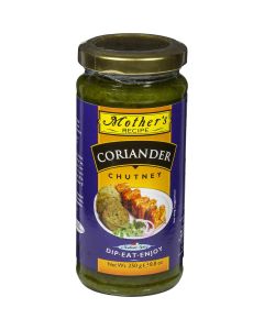 MOTHERS CHUTNEY CORRIANDER 250GX6