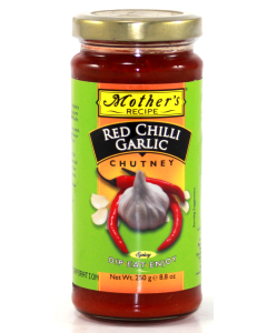 MOTHERS CHUTNEY REDCHILLI GARLIC 250GX6