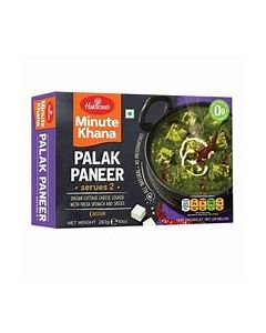 HALDIRAM VEGAN PALAK PANEER 283GX12