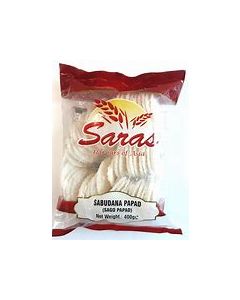 SARAS SAGO PAPAD 400GMS