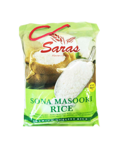 SARAS SONA MASURI RICE 5KGX4PCS